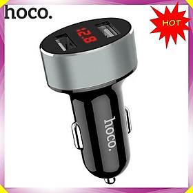 Mua Tẩu sạc trên ô tô  xe hơi nhãn hiệu Hoco - Mã: Z26 - Hàng Chính Hãng