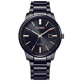 Đồng Hồ Nam Citizen Dây Thép Không Gỉ BM7527-89E - Mặt Đen (Sapphire)