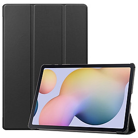 Bao Da Cover Dành Cho Máy Tính Bảng Samsung Galaxy Tab S7 Plus 12.4  (2020) T970 / T975 Hỗ Trợ Smart Cover - Đen