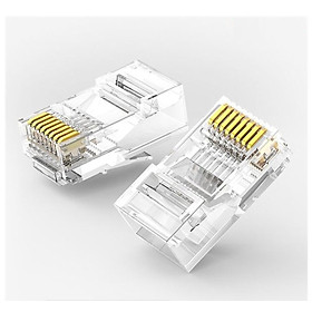 Đầu bấm mạng RJ45 Cat6 Ugreen 50962 (Hộp 50 cái) - Hàng chính hãng