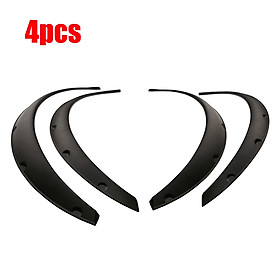 4PCS Carbon fiber Universal Car Wheel Fender widening Wheels Interior fender for Benz BMW VW Ford USW All cars