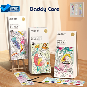 Tranh Tô Màu Nghệ Thuật Cho Bé Mideer Watercolour Painting, Đồ Chơi Thủ Công cho bé 3,4,5,6,7 tuổi