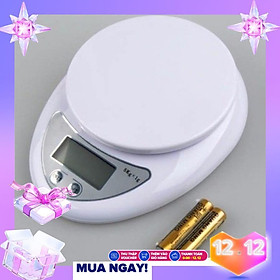 Mua Cân Tiểu Ly 5 Kg Electronic Kitchen Scale - Cân Thực Phẩm Gia Vị Nhà Bếp Tiện Dụng AT0230