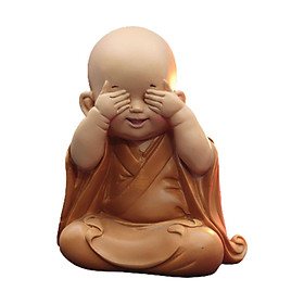 Buddha Statue  Figurine Ornaments Little for Housewarming Gifts