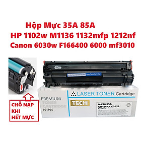 Hộp mực dành cho máy in Canon LBP 6030/ 6030w F158200 HP P1102 / 1102w Hàng chính hãng Alpha Cartridge