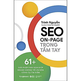 Hình ảnh Sách - Seo on - page trong tầm tay