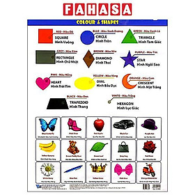 Sách - Tranh Màu Sắc Và Hình Dạng