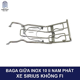 Baga giữa 10 li Sirius Không FI Inox 7 Màu Nam Phát