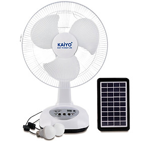 Mua Quạt Sạc Tích Điện Kaiyo KY 968 - Trắng - Hàng chính hãng
