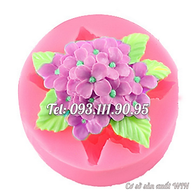 Mua Khuôn rau câu silicon hoa cẩm tú cầu - Mã số 1205
