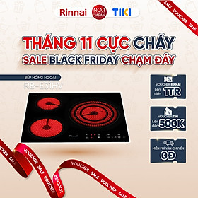 Mua Bếp hồng ngoại Rinnai RB-E31HV mặt kính Schott 5200W - Hàng chính hãng.