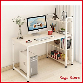 Mua Bàn làm việc kiêm kệ sách   bàn làm việc decor lắp ghép tiện lợi dễ dàng tháo lắp và di chuyển