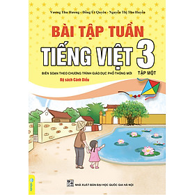Sách - Combo 2 cuốn Bài Tập Tuần Tiếng Việt Lớp 3 Cánh Diều - ndbooks