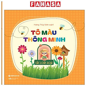 Sách - Tô Màu Thông Minh - Các Loài Hoa