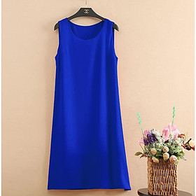Đầm bầu thời trang màu xanh DN19072808