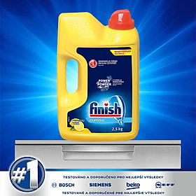 Bột rửa bát Finish 2.5kg + Tặng viên Finish Nhật