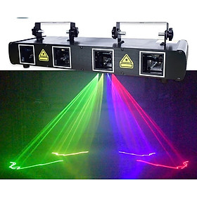 Mua  GTP  ĐÈN LASER QUÉT TIA 4 CỬA 4 MÀU - THÍCH HỢP DÙNG TRONG SÂN KHẤU VŨ TRƯỜNG   NHÀ HÀNG TIỆC CƯỚI .