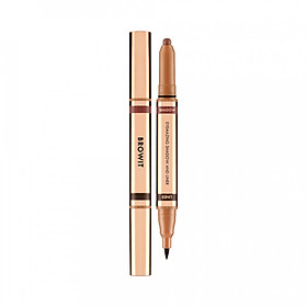 Bút sáp mắt và kẻ mắt 2in1 Browit Eyemazing Shadow and Liner 0.85ml + 0.60g