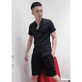 Bộ quần áo đũi nam cổ tàu siêu chất