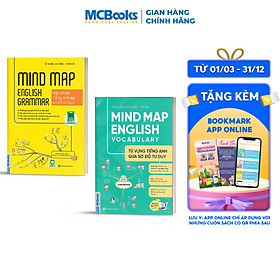 Combo Mindmap English Grammar và Mindmap English Vocabulary - Học Kèm App Online