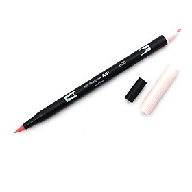Bút lông cọ hai đầu Tombow ABT Dual Brush Pen - Brush/ Bullet - Baby Pink (800)