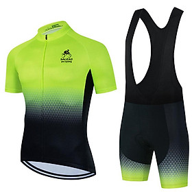 2023 Salexo ropa ciclismo mùa hè đàn ông đi xe đạp áo ngắn tay đua xe đạp leo núi quần áo xe đạp quần áo xe đạp Color: 8 Size: XS