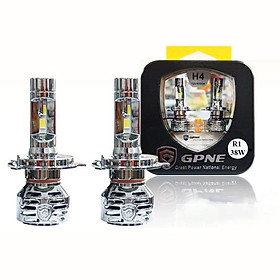 Bộ 2 Bóng Đèn Led GPNE R1 Chân H4 Có Canbus Siêu Sáng , Dùng Cho Xe Con 12V , Xe Tải 24V , Hàng Chính Hãng GPNE
