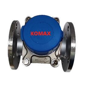 Đồng hồ nước Komax thân inox DN125 nối bích, kèm giấy tem HIỆU CHUẨN đầy đủ, thường lắp tại các nhà máy, khu công nghiệp, xí nghiệp, tòa cao ốc (dùng cho nước sạch, hóa chất, thực phẩm) - HÀNG CHÍNH HÃNG