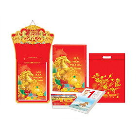 Lịch Tết 2026 - Bloc Siêu Cực Đại Đặc Biệt Trọn Bộ (38x53cm, 38x54cm)