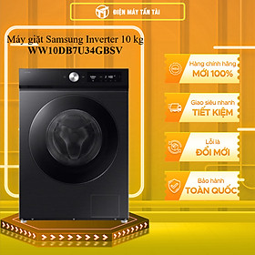 WW10DB7U34GBSV - Máy giặt Samsung Bespoke AI EcoBubble Inverter 10 kg WW10DB7U34GBSV GIẶT NƯỚC NÓNG - HÀNG CHÍNH HÃNG - GIAO HCM