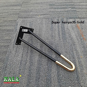 Mua Chân bàn hairpin mạ vàng cao cấp