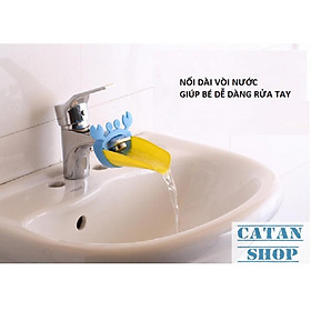 Vòi nước trang trí gắn lavabo nối dài vòi giúp bé rửa tay dễ dàng BB04-VNC
