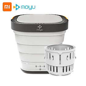 Xiaomi Youpin Moyu Wash Machine XPB08-F2 2 in 1 Portable Foldable Mini Washer Clothes Washing for Home Travel One Button