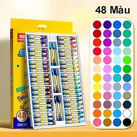 Hộp 48 Bút Sáp Dầu Lục Giác - Truecolor 7410A-48