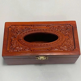 Mua HỘP ĐỰNG GIẤY ĂN  HỘP GIẤY ĂN BẰNG GỖ HƯƠNG CAO CẤP