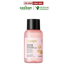 Nước tẩy trang sen Hậu Giang Cocoon 140ml Mỹ phẩm thuần chay