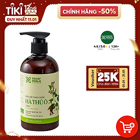 Dầu Gội và Xả Thảo Dược Hà Thủ Ô Giảm Rụng Tóc, Bạc Tóc Cocayhoala 300g