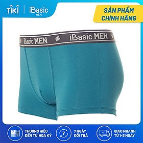 Quần lót nam đùi ngắn cotton iBasic PANM078 - Xanh Navy - L