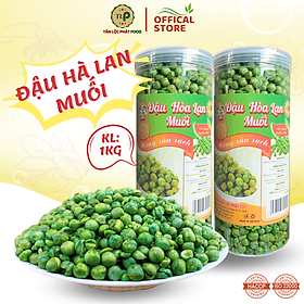 ĐẬU HÀ LAN MUỐI TÂN LỘC PHÁT COMBO 1KG - MỖI HŨ 500G [ MẪU MỚI ]