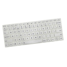 Silicone Keyboard Skin Cover Protective Film Waterproof for  15.6