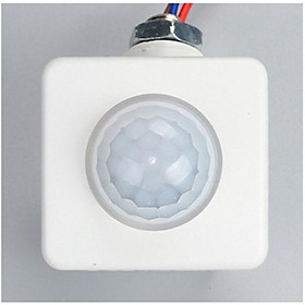 Mua Cảm Biến Chuyển Động Hồng Ngoại Cơ Thể PIR 220V  Điều Chỉnh Được Hướng Quét
