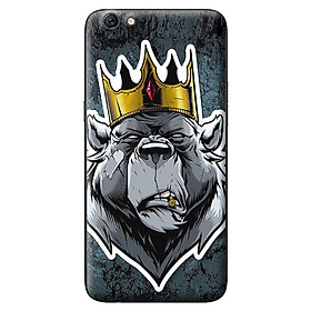 Ốp lưng cho Oppo F1s gấu vua 1 - Hàng chính hãng