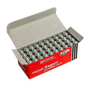Hộp 40 viên pin aa maxell carbon siêu bền r6p maxell super power ace