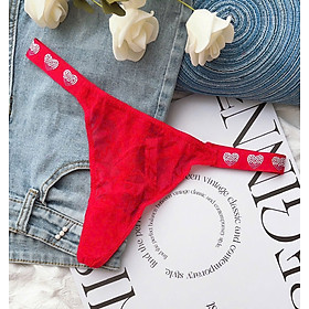 Quần Lọt Khe QV1271 Ren Lưới Đính Đá Gợi Cảm