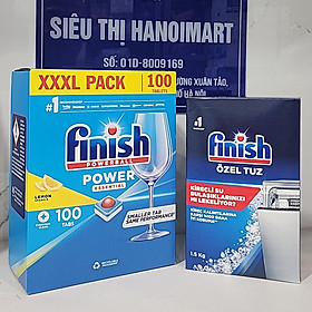 Viên rửa bát tổng hợp FINISH 68 viên hương chanh