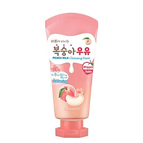 Sữa rửa mặt trái cây dưỡng ẩm và sạch sâu Welcos Kwailnara Milk Facial Cleansing Foam 120ml