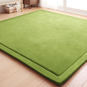 80X200CM Coral Fleece Carpet Kids Game Mat Play Crawling Gym Blanket Floor Rug Decoration