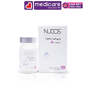 Hình ảnh Viên uống NUCOS Collagen 100% Giúp Giảm Quá Trình Lão Hóa Da 90 viên