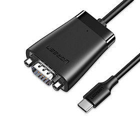 Mua Ugreen UG70612CM253TK 1.5M cáp chuyển Usb C 2.0 ra Db9 rs232 cổng com 9 chân màu đen - HÀNG CHÍNH HÃNG