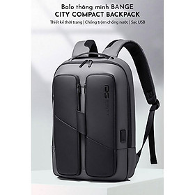 Balo thông minh BANGE – CITY COMPACT BACKPACK | Home and Garden